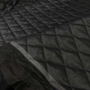 Deri Kapitone Kumaş Siyah