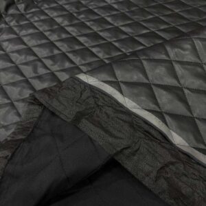 Deri Kapitone Kumaş Siyah