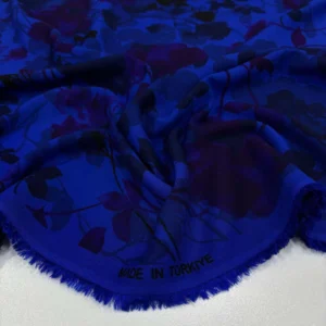 Desenli Belmando Viskon Kumaş