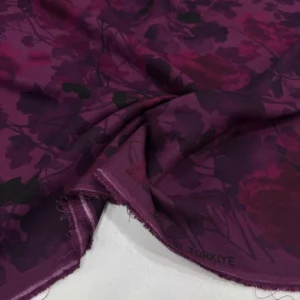 Desenli Belmando Viskon Kumaş