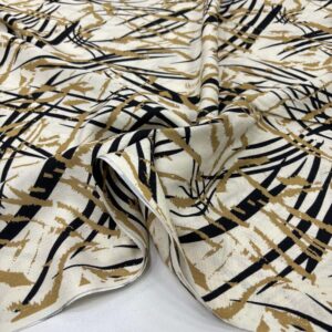 Desenli Viskon Kumaş