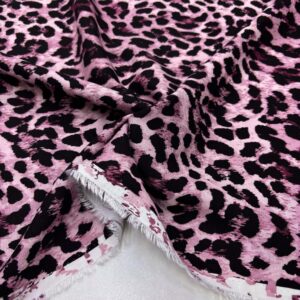 Desenli Viskon Kumaş