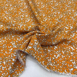 Desenli Viskon Kumaş