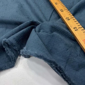 Fitilli Kadife Kumaş Petrol