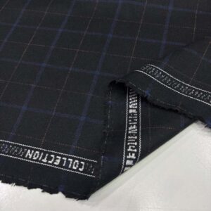 İtaly Lane Bugella Yün Ekose Flanel Kumaş