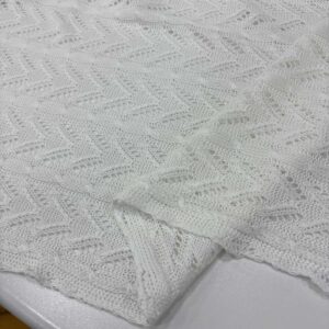 Örme Triko Kumaş Beyaz