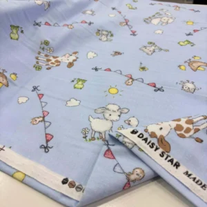 Bebek Desenli Pazen Kumaş