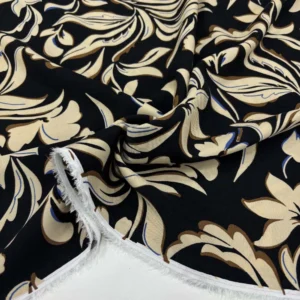 Desenli Belmando Viskon Kumaş