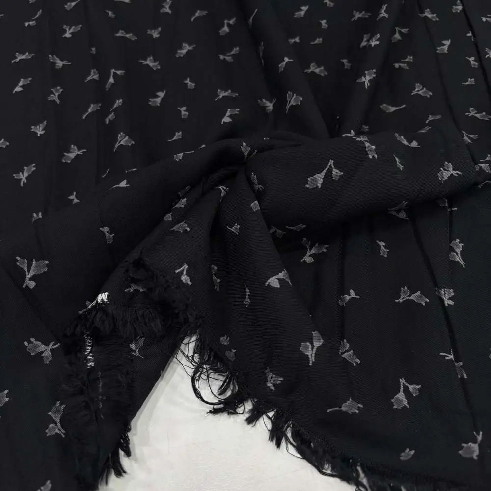 Desenli Belmando Viskon Kumaş