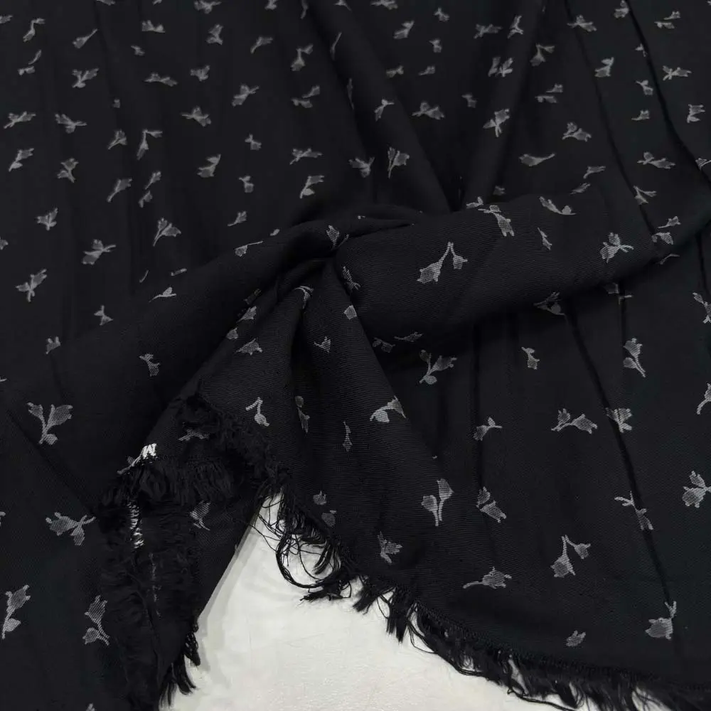 Desenli Belmando Viskon Kumaş