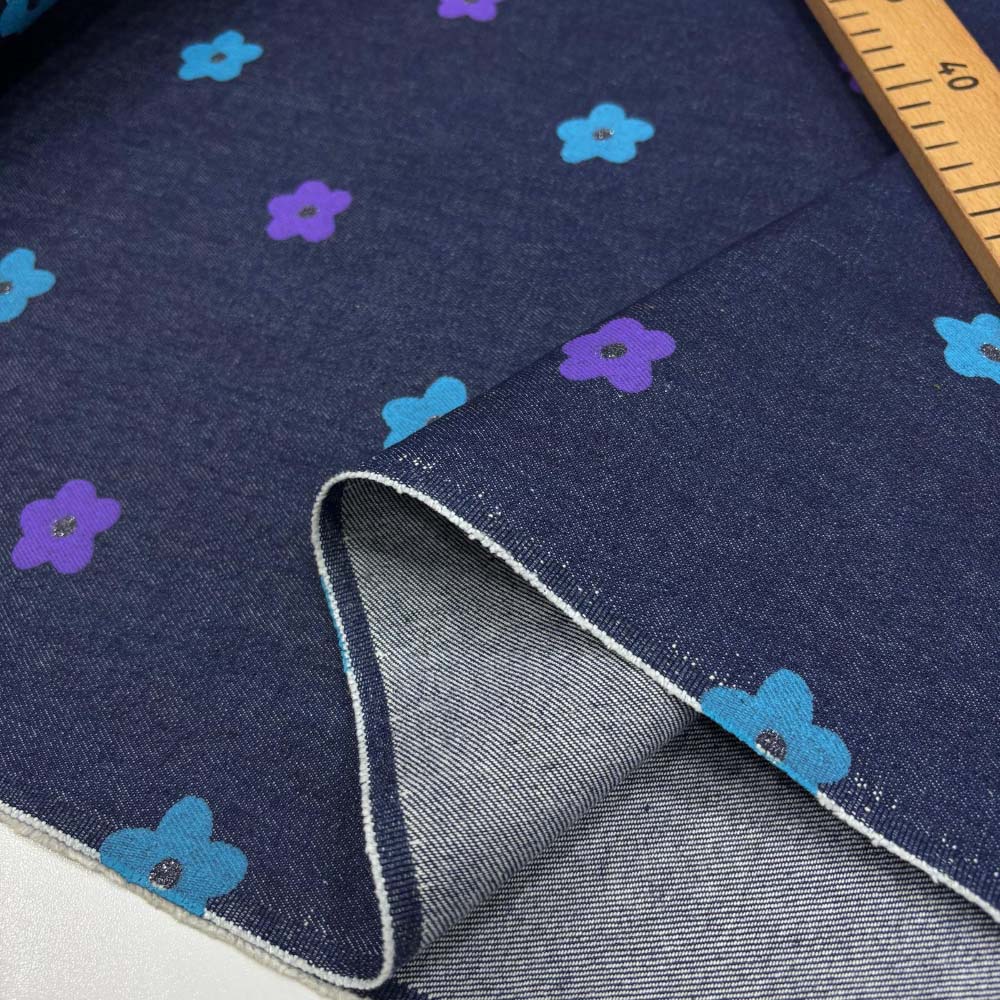 Desenli Kot Kumaş Desenli Kot Kumaş