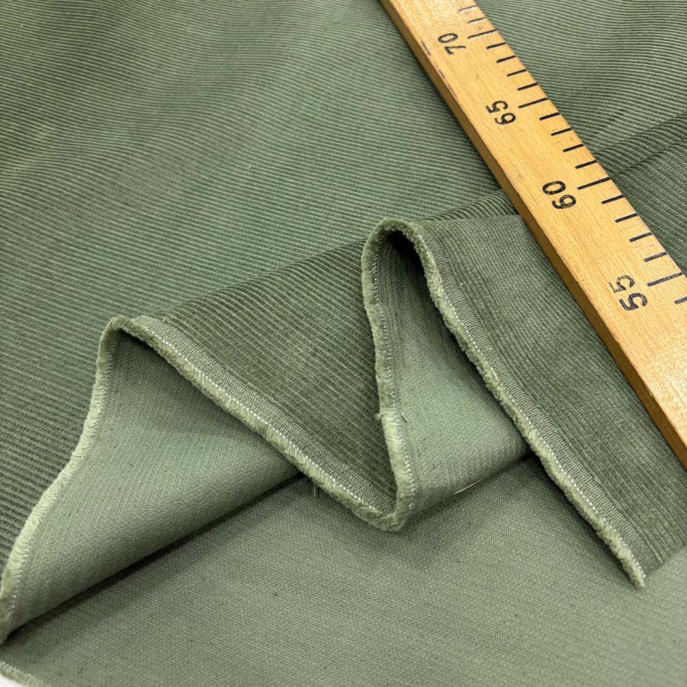 Fitilli Kadife Kumaş Açık Haki Fitilli Kadife Kumaş Açık Haki