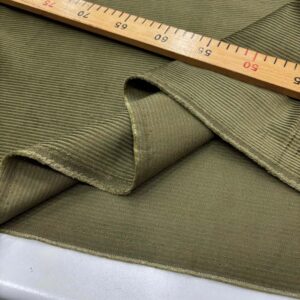 Fitilli Kadife Kumaş Haki Yeşili Fitilli Kadife Kumaş Haki Yeşili