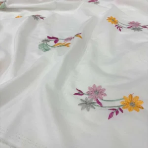 Nakışlı Poplin Kumaş