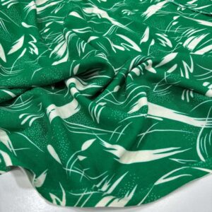 Desenli Viskon Kumaş