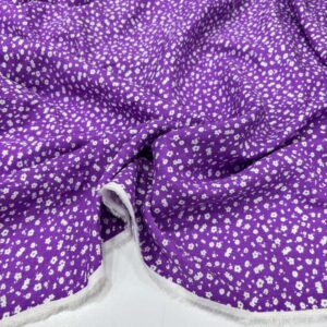 Desenli Viskon Kumaş