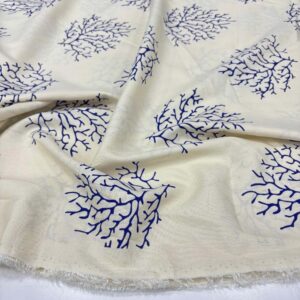 Desenli Viskon Kumaş