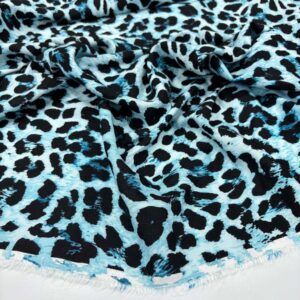 Desenli Viskon Kumaş