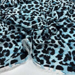 Desenli Viskon Kumaş