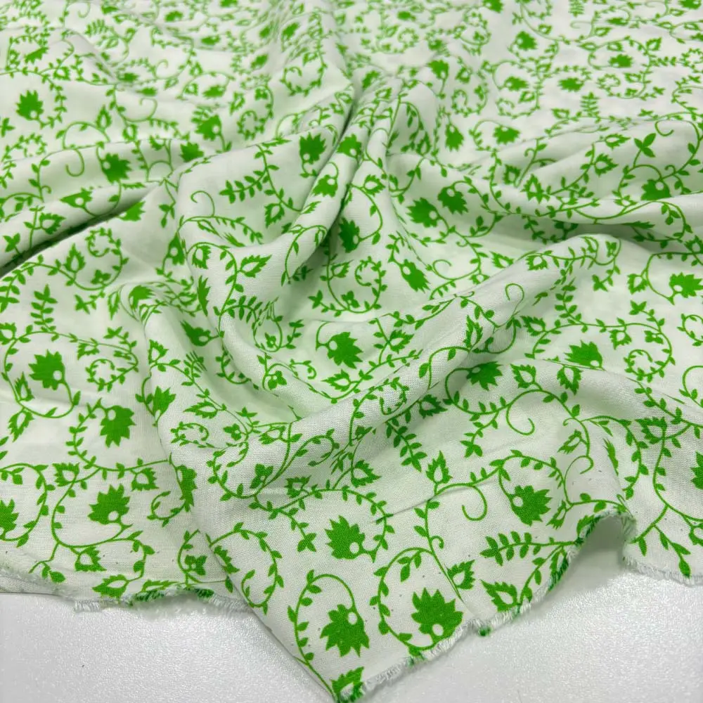 Desenli Viskon Kumaş