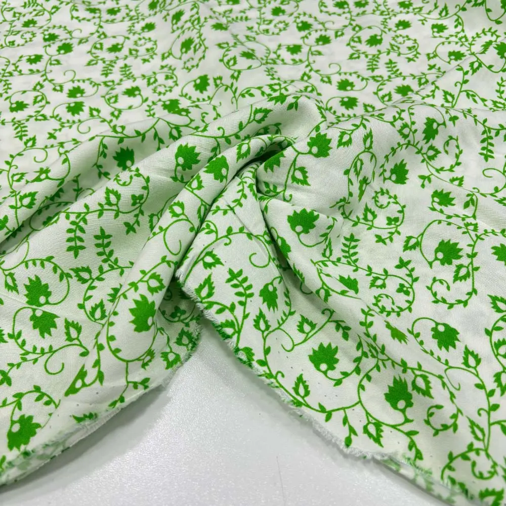 Desenli Viskon Kumaş