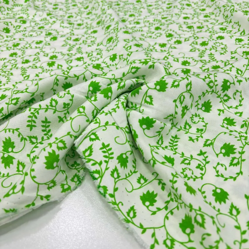 Desenli Viskon Kumaş