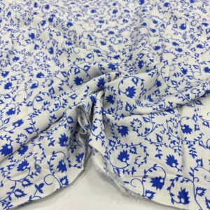 Desenli Viskon Kumaş