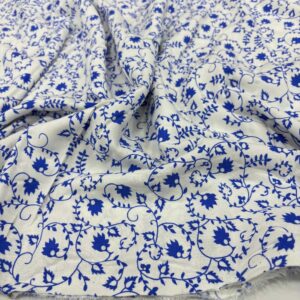 Desenli Viskon Kumaş