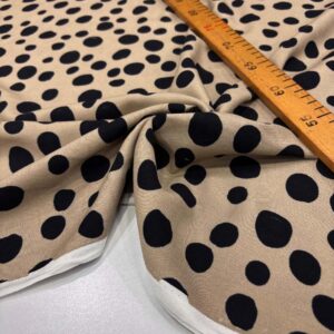 Desenli Viskon Kumaş