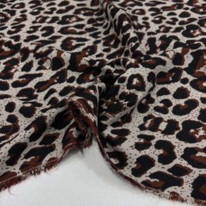 Desenli Viskon Kumaş