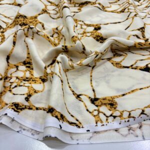 Desenli Viskon Kumaş