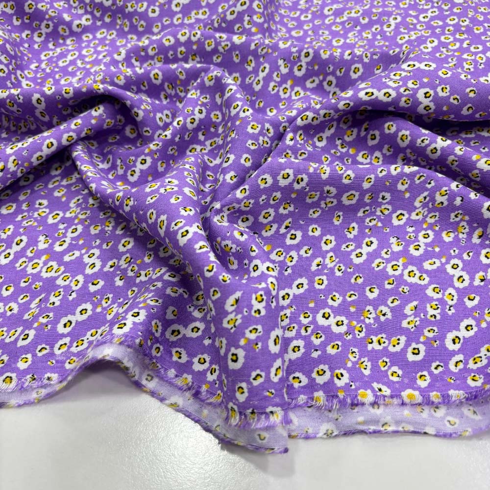 Desenli Viskon Kumaş Desenli Viskon Kumaş