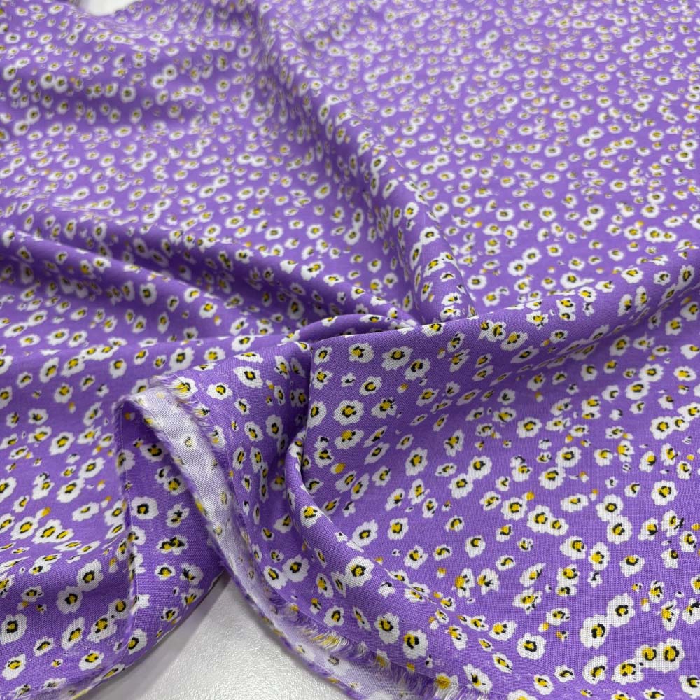 Desenli Viskon Kumaş Desenli Viskon Kumaş