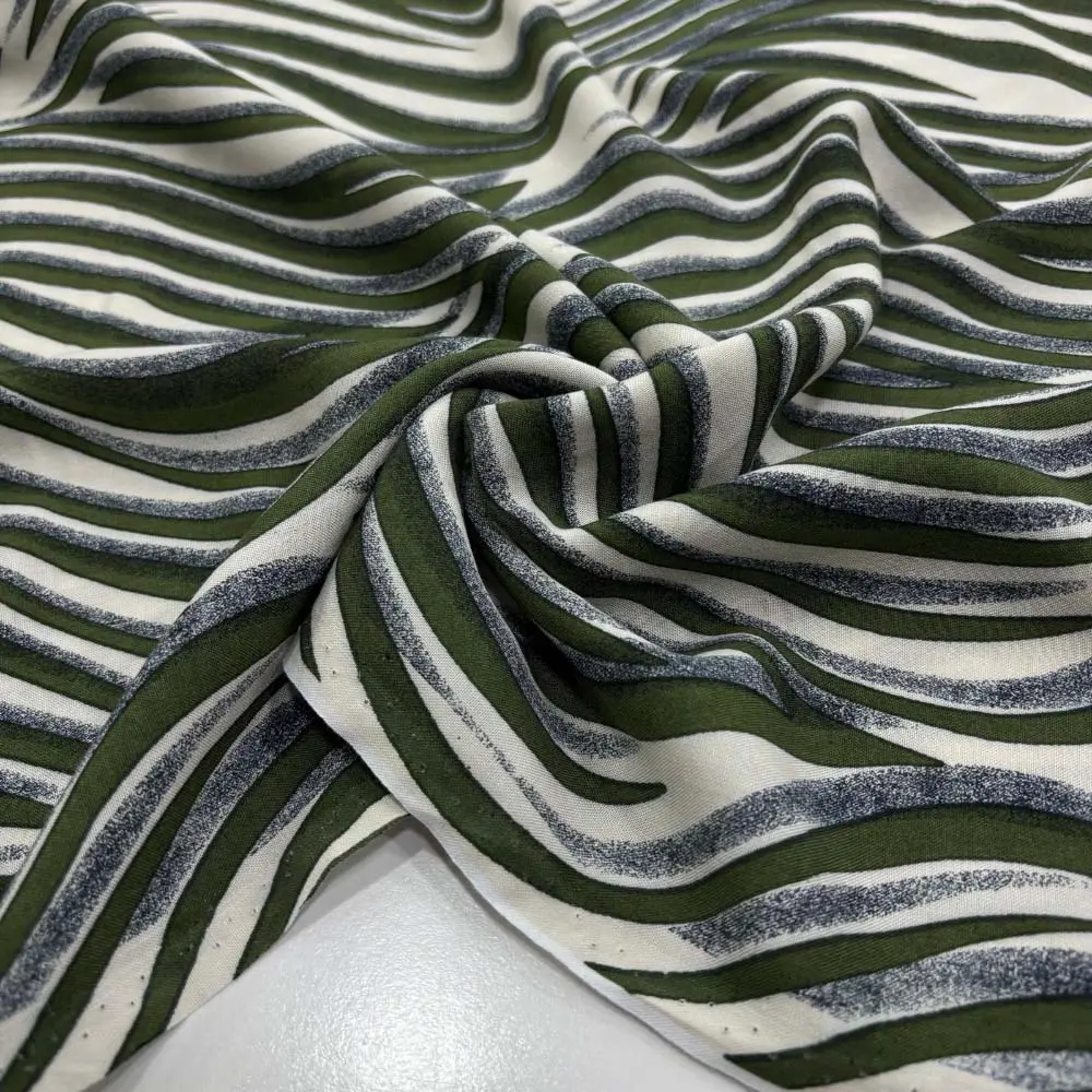 Desenli Viskon Kumaş Desenli Viskon Kumaş