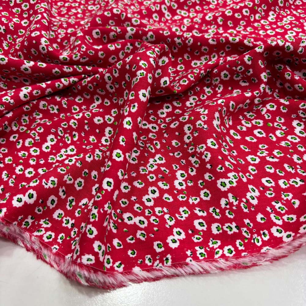 Desenli Viskon Kumaş Desenli Viskon Kumaş