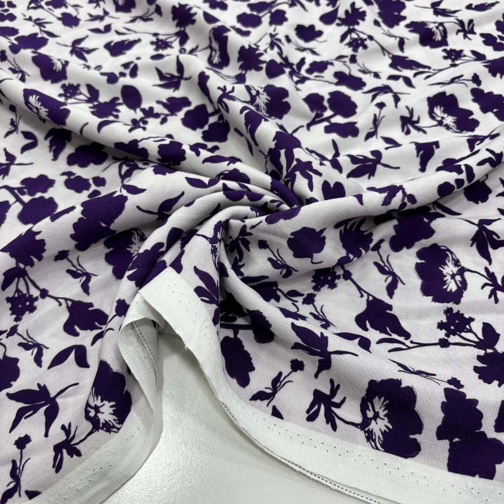 Desenli Viskon Kumaş Desenli Viskon Kumaş