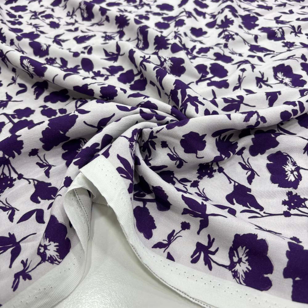 Desenli Viskon Kumaş Desenli Viskon Kumaş