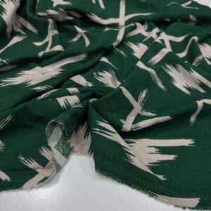 Desenli Viskon Kumaş