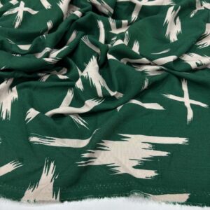 Desenli Viskon Kumaş