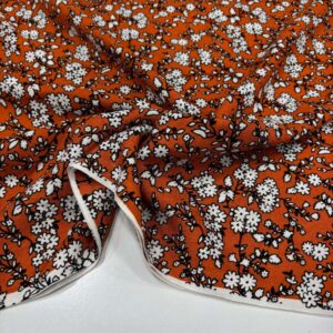 Desenli Viskon Kumaş