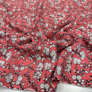 Desenli Viskon Kumaş