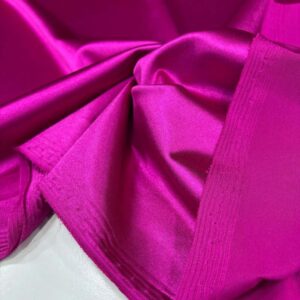 Saten Jarse Kumaş Fuşya Saten Jarse Kumaş Fuşya