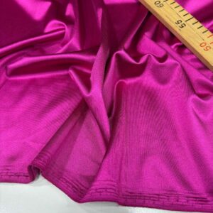 Saten Jarse Kumaş Fuşya