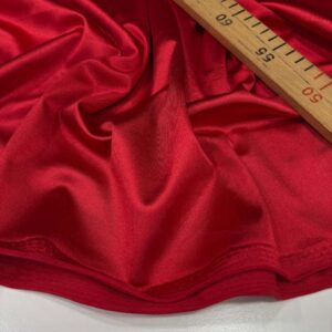 Saten Jarse Kumaş Kırmızı