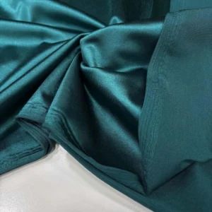 Saten Jarse Kumaş Petrol Yeşili