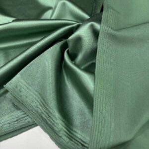 Saten Jarse Kumaş Yeşil Saten Jarse Kumaş Yeşil