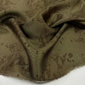 Desenli % 100 İpek Saten Kumaş