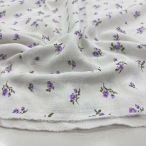 Desenli Müslin Kumaş