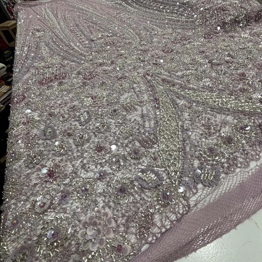 Taşlı Dantel Kumaş